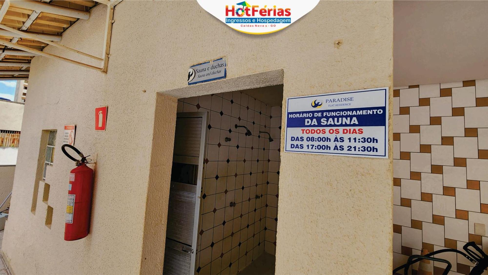 Flat Paradise, Piscinas Termais, Proximo Ao Centro - Hotferias Калдас-Новас Экстерьер фото