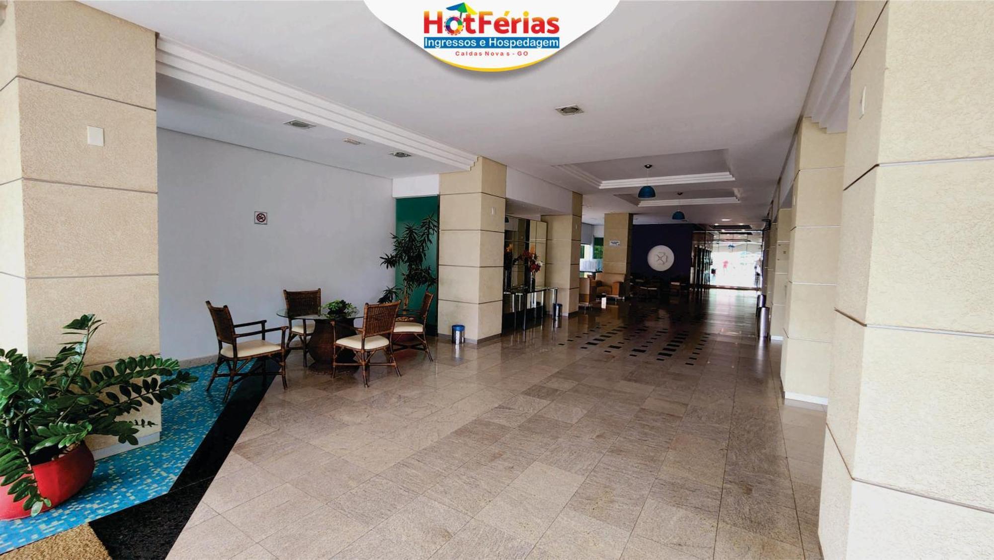 Flat Paradise, Piscinas Termais, Proximo Ao Centro - Hotferias Калдас-Новас Экстерьер фото
