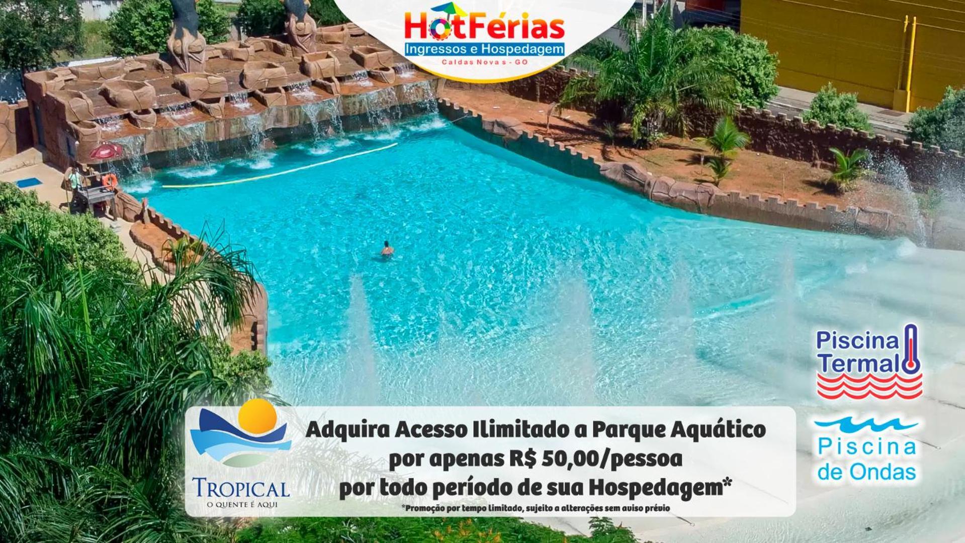 Flat Paradise, Piscinas Termais, Proximo Ao Centro - Hotferias Калдас-Новас Экстерьер фото